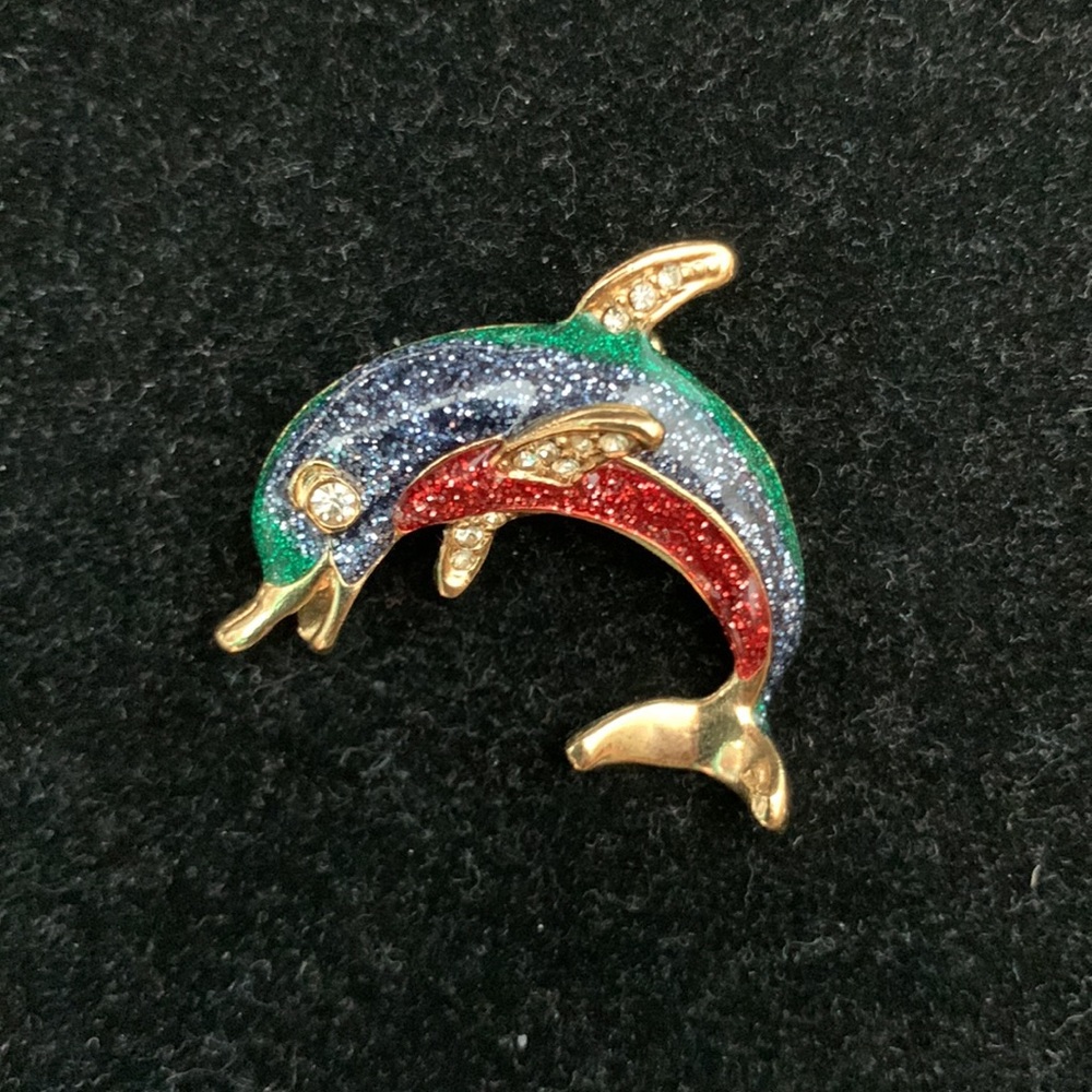 Sparkle Dolphin with crystal